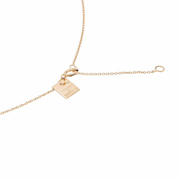 Collier Ginette NY Collier Mini Purity On Chain Or rose 58 Facettes 2646715CN