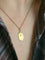 Pendentif Médaille religieuse Art nouveau or jaune 58 Facettes 1128.5