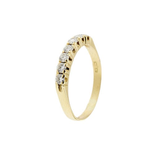 Bague Bague Riviera avec diamants de 0,38 ct 58 Facettes 32218