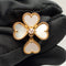 Bague 51 Van Cleef & Arpels - Bague Sweet Hearts or jaune, diamants, nacre 58 Facettes