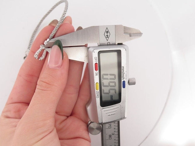 Bracelet bracelet FRED mini force 10 manille en or 34 diamants 58 Facettes 258760