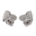 Boucles d'oreilles Roberto Coin Boucles d'oreilles Coeur Or blanc Diamant 58 Facettes 578479CD