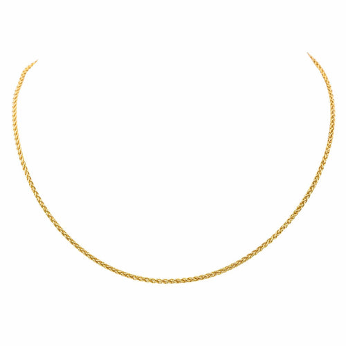 Collier Collier Maille palmier Or jaune 58 Facettes 3552524CN