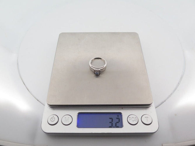 Bague 50 bague MAUBOUSSIN solitaire love bleu en or saphir 58 Facettes 259608