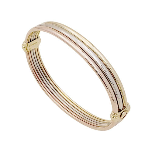 Bracelet Bracelet CARTIER, « Vétéran » 3 tons d'or. 58 Facettes 35148