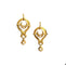 Boucles d'oreilles Boucles d'oreilles anciennes en or jaune 58 Facettes
