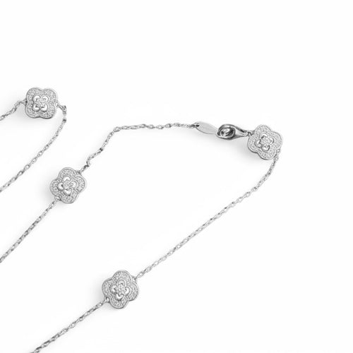 Collier MAUBOUSSIN - Sautoir Chance of my life or blanc 58 Facettes