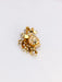 Broche Broche vintage pot de fleurs or jaune platine diamants 58 Facettes 1028.11