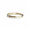 Bague 58 Demi-alliance sertie de diamants ronds brillants en or jaune 18 carats 58 Facettes 361