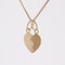 Collier Pendentif coeur sécable en or et sa chaine 58 Facettes 24-336