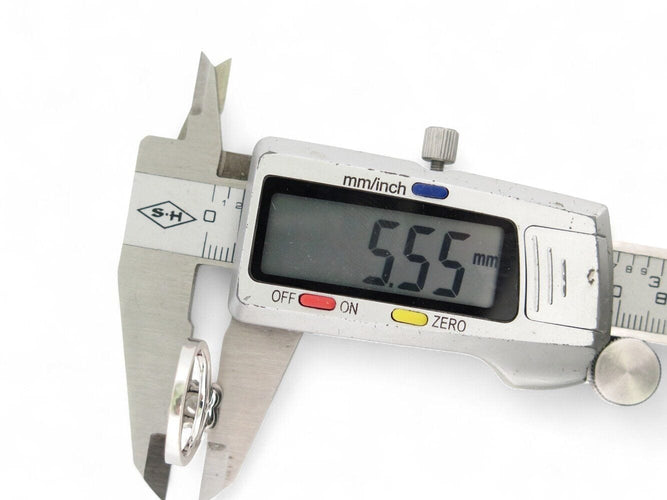 Bague 52 bague MAUBOUSSIN chance of love n7 t52 or blanc 18k diamants facture 58 Facettes 269948