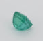 Gemstone Emeraude non huilé 1.39cts certificat GFCO 58 Facettes 472