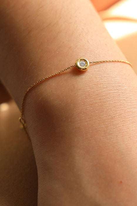 Bracelet Or jaune Diamant