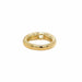 Bague 48 CARTIER - Bague bandeau en or jaune diamants Ellipse 58 Facettes