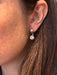 Boucles d'oreilles Paire de dormeuses or jaune et platine diamants 58 Facettes