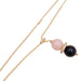 Collier Collier Cartier "Evasion Joaillière" or rose, diamants, pierres de couleurs. 58 Facettes 33916