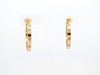 Boucles d'oreilles boucles d'oreilles CARTIER love creoles en or jaune 58 Facettes 260122