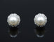 Boucles d'oreilles Somptueuses boucles d'oreilles en platine, diamants et perles 58 Facettes