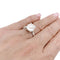 Bague 52 Solitaire Chaumet platine, diamant. 58 Facettes 33543