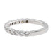 Bague 51 Bague Alliance Or blanc Diamant 58 Facettes 3105166CN