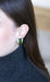 Boucles d'oreilles Boucles d'oreilles puiforcat par andré vassort jade sur or jaune et argent 58 Facettes