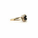 Bague 61 Bague Or Blanc Saphirs et Diamants 58 Facettes 56-GS28799