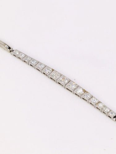 Bracelet Bracelet vintage chute de diamants 2,5 ct 58 Facettes J437