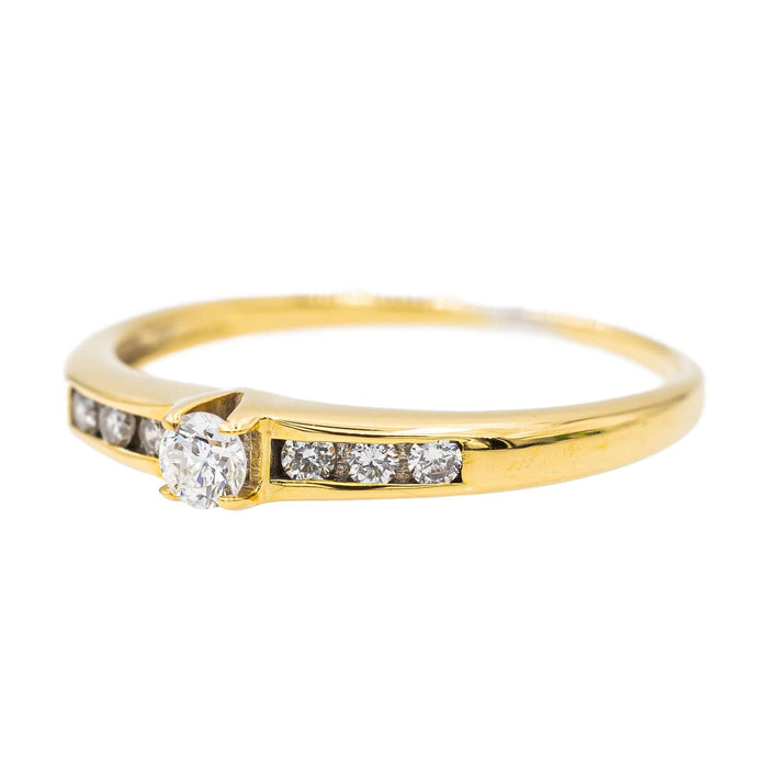 Bague 51 Bague Solitaire Or jaune Diamant 58 Facettes 3014608CN