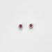 Diamond & Ruby Stud Earrings 58 Facettes BO/230031 NSS