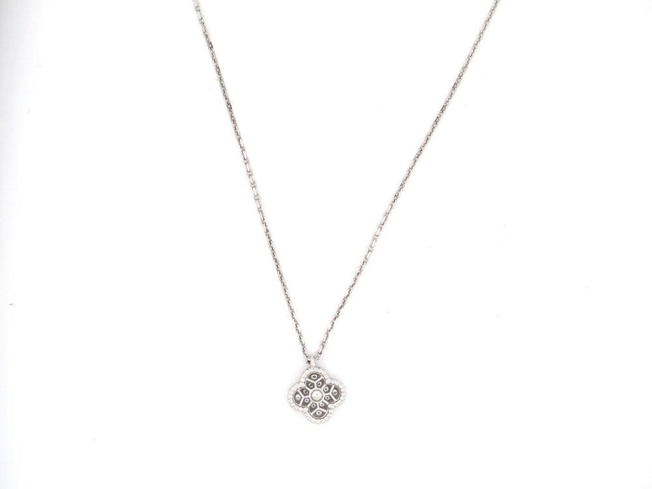 Collier collier VAN CLEEF & ARPELS pendentif sweet alhambra or diamants 58 Facettes 262641