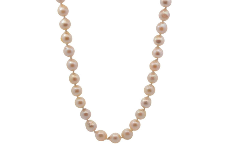 Collier Collier fermoir or 18k et perles de culture 58 Facettes 27385