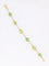 Collier Bracelet chaine or jaune perles de Murano 58 Facettes 1CA0000004/1