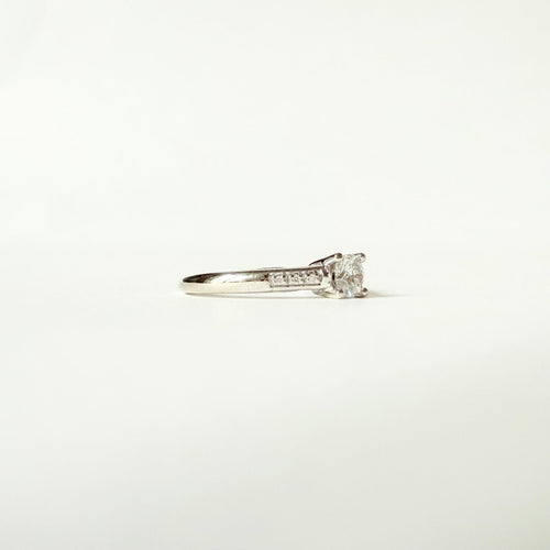 Bague 53 Mauboussin - Bague Tu es le sel de ma vie n°3 en or blanc et diamants 58 Facettes