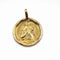 Pendentif A. Augis - Médaille Saint Christophe en or jaune 18k 58 Facettes 230