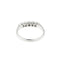 Bague Riviera avec diamants de 0,35 ct