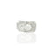 Bague 52 Vintage platinum diamond ring 58 Facettes