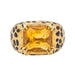 Bague 52 Dior Bague Cocktail Mitza Or jaune Citrine 58 Facettes 3726306CN