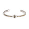 Bracelet CARTIER - Bracelet manchette années 70 en argent et or jaune 58 Facettes G13936