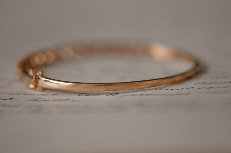 Beautiful old mine diamond bangle 58 Facettes