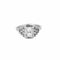 Bague 55 Bague or gris et diamants 58 Facettes PER15083