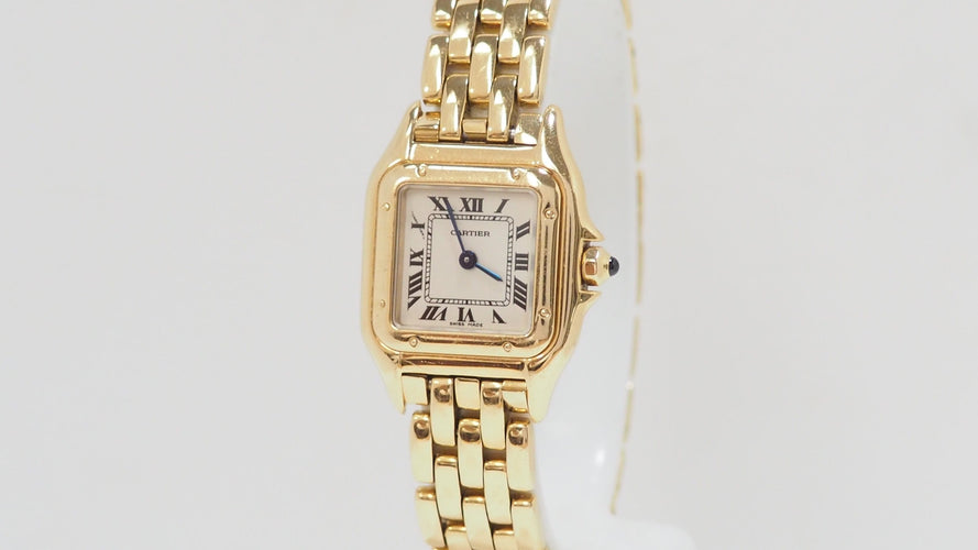 Montre Montre Cartier Panthère en or jaune 58 Facettes 32981