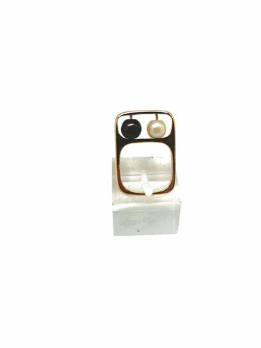 Bague 52 PIERRE CARDIN - BAGUE VINTAGE TOI ET MOI 58 Facettes M8620