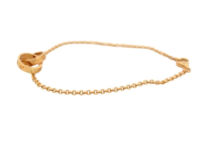 Bracelet bracelet CARTIER love sur chiane b6027100 t17.5 en or jaune 18k 4.1gr 58 Facettes 271110