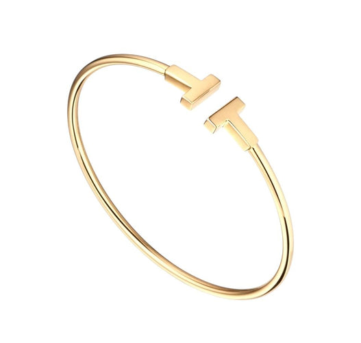 Bracelet jonc Tiffany & Co en or jaune 18 carats