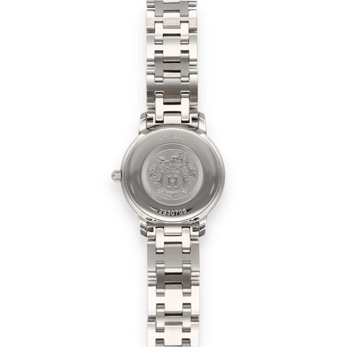 Montre HERMES - Montre Cap Cod petit modèle Dame Acier Diamants 58 Facettes