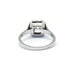 Bague 50 Solitaire or blanc diamant 58 Facettes 180104R