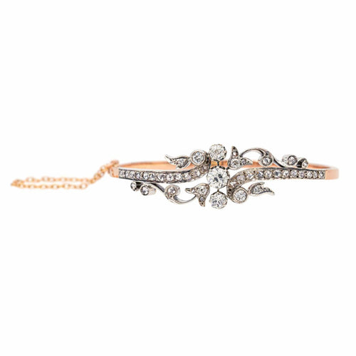 Bracelet Bracelet Or rose, Or blanc Diamant 58 Facettes 3904853CN