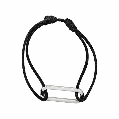 Bracelet Dinh Van Bracelet Cordon Maillon Or blanc 58 Facettes 4550214RV