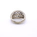 Bague 51.5 Bague bombee platine et diamants 58 Facettes 32