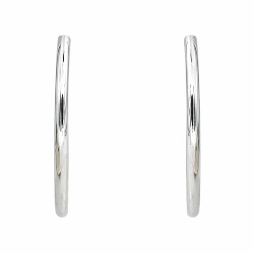 Boucles d'oreilles Boucles d'oreilles Créoles Or blanc 58 Facettes 4343333RV